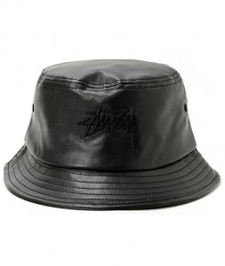 Leather Bucket Hat