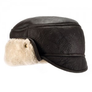 Leather Trapper Hat