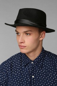 Mens Wide Brim Fedora Hats