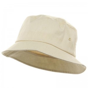 Plain White Bucket Hats