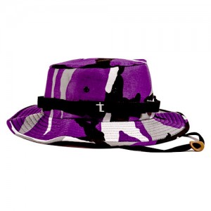 Purple Camo Bucket Hat