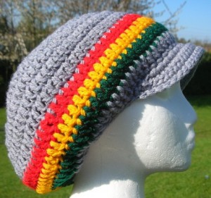 Rasta Crochet Hat