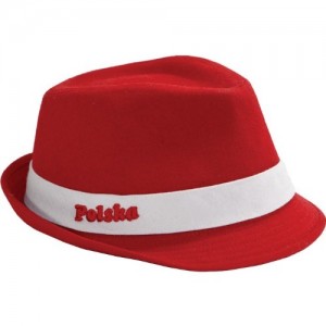 Red Fedora Hats for Men