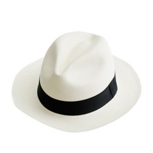 White Panama Hat