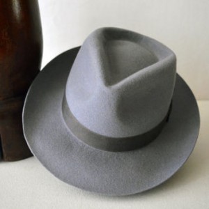 Wide Brim Fedora Hat for Men