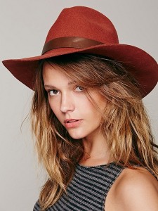 Womens Floppy Fedora Hat