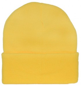 Yellow Ski Hat